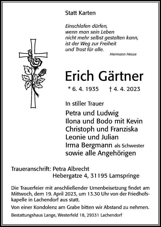 46+ Erich Der Gärtner, Gesamt 73 adressen zu erich gärtner mit
